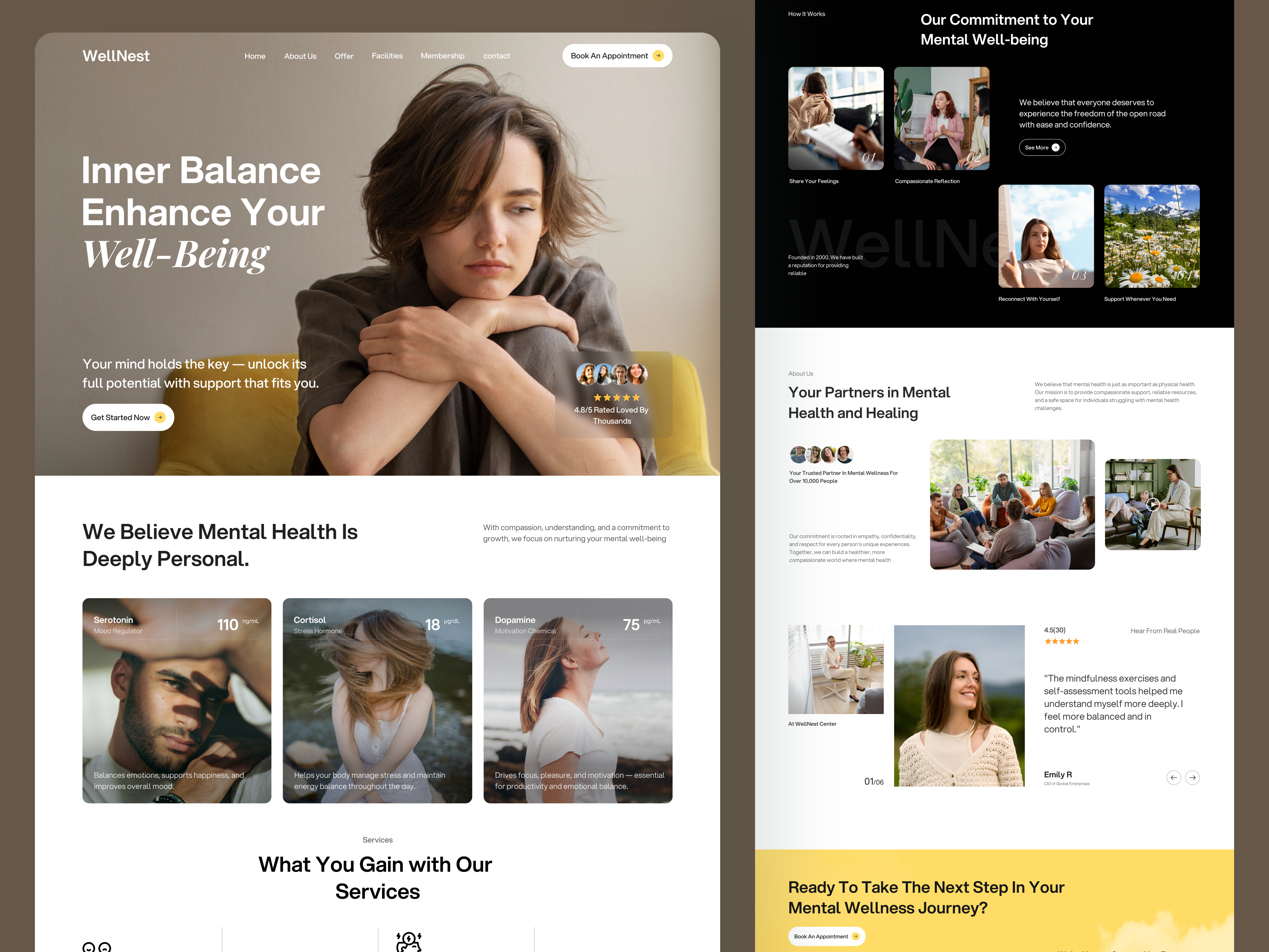 Example of Beauty & Wellness Website