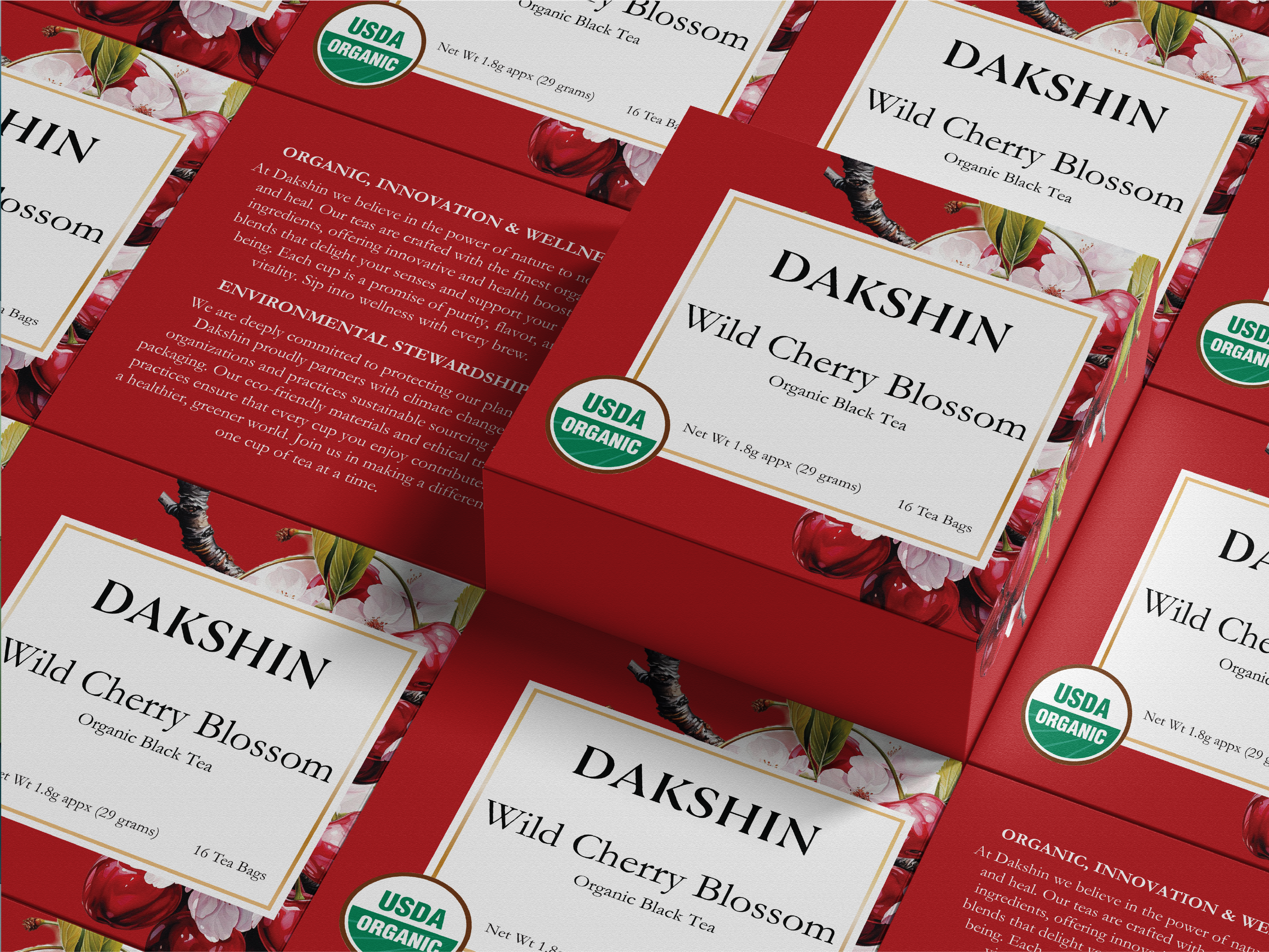 Example of Tea, Coffee & Matcha Packaging Design