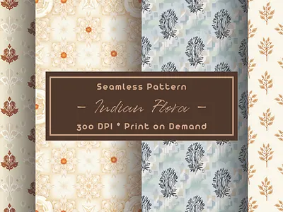 Seamless Digital Print - Indian Flora aesthetic print patterns all over print patterns contemporary surface prints creative seamless backgrounds designer textile artworks digital fabric design digital textile prints fashion fabric prints luxury fashion prints modern geometric prints print design inspiration print on demand patterns seamless abstract prints seamless floral prints seamless print design seamless repeating patterns surface pattern design textile design portfolio vector pattern design wallpaper and fabric designs