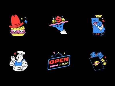 Fast Food in GA fast food food icon icons illustration vector