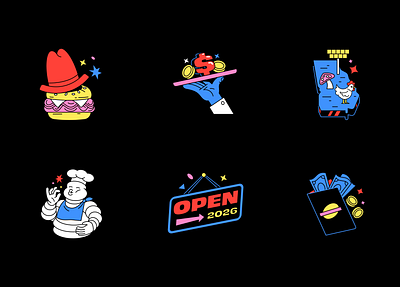 Fast Food in GA fast food food icon icons illustration vector