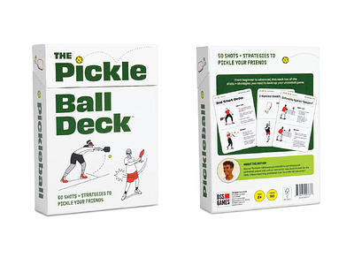The Pickle Ball Deck artist card game deck of cards design drawing fun illustration graphic design illustration illustrator people illustration pickle ball simple illustration sports illustration
