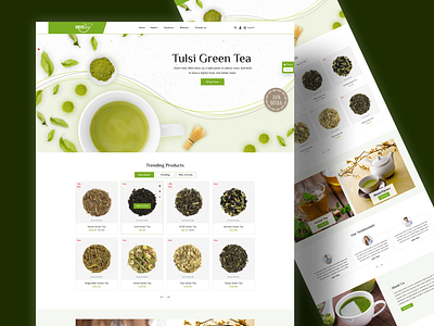 Organic E-commerce Store Design Excellence animation branding design graphic design illustration logo motion graphics ui ux vector