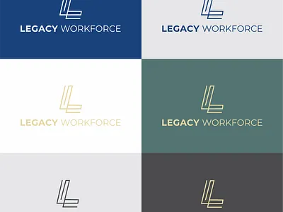 Legacy workforce logo design