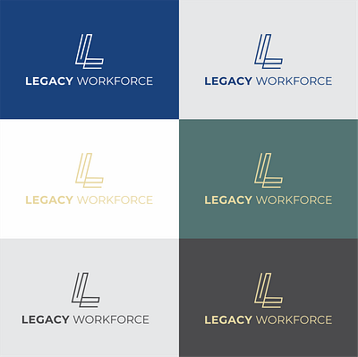 Legacy workforce logo design