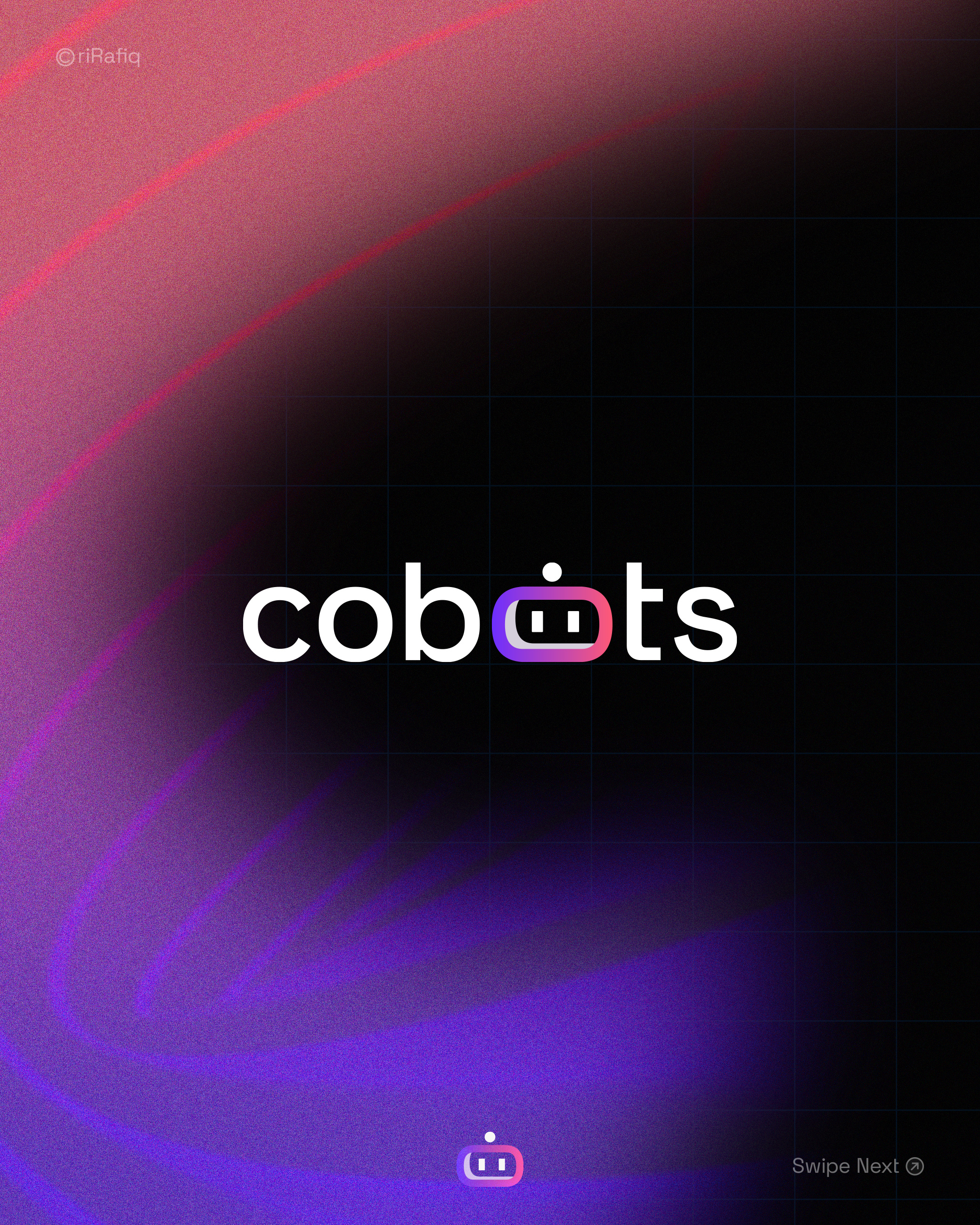 Cobots - Logo design branding🤖 ai artificial intelligence bot brand identity branding business cobots design future graphic design letter logo logo logo design logo ideas o logo robot tech tech logo technology trading
