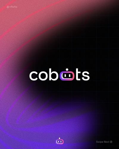Cobots - Logo design branding🤖 ai artificial intelligence bot brand identity branding business cobots design future graphic design letter logo logo logo design logo ideas o logo robot tech tech logo technology trading