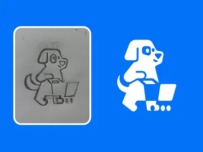 Logo option for pet store brand brand designer branding branding designer design dog dog logo elegant graphic design logo logo design logo designer logodesign logodesigner logotype modern pet pet logo pet shop pet store