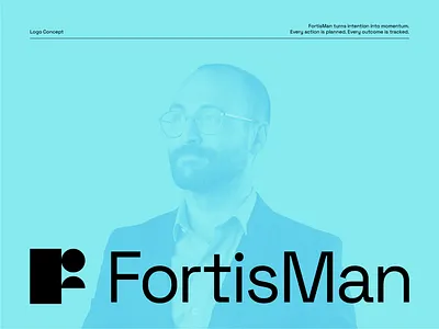FortisMan Logo Design f letter logo f letter logo design f lettermark f logo logo logo design logotype minimal logo minimal logo design modern logo