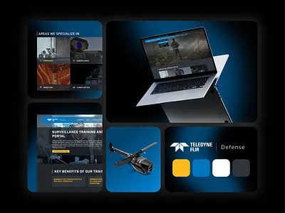Defense. A modern, high-performance website built on Optimizely branding design graphic design optimizely ui