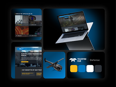 Defense. A modern, high-performance website built on Optimizely branding design graphic design optimizely ui