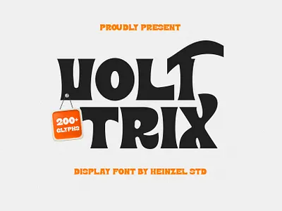 Volt Trix Bold Display Font allcaps font best seller font bold display bold font branding branding font cricut font cursive font design display font display typeface elegant graphic design headline font magazine font modern retro font serif font typeface vintage font