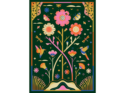 Art of Making a Difference adobe birds brush campaign charity fish flowers food halftone illustration illustrator leaves muti park photoshop pink prints red texture typography