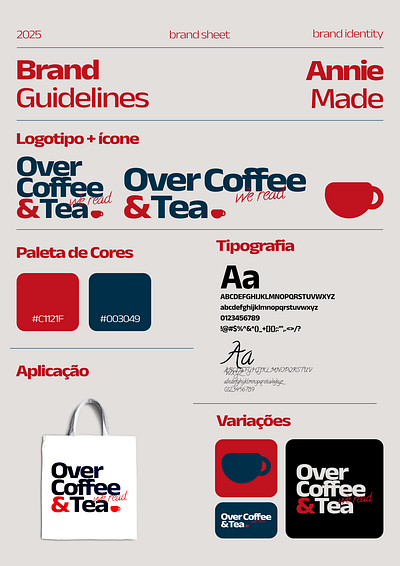 Brand Identity | Brand Sheet - Book Club brand identity brand sheet branding freelancer graphic design graphic designer logo logo design logotype