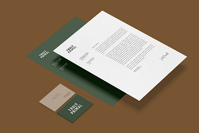 Stationary design, rebranding, green color brand design. brand agency brand design agency branding business card freelance freelance agency freelancer green green royal letterhead logo logo design agency logo desing rebrand rebranding designer stationary desing
