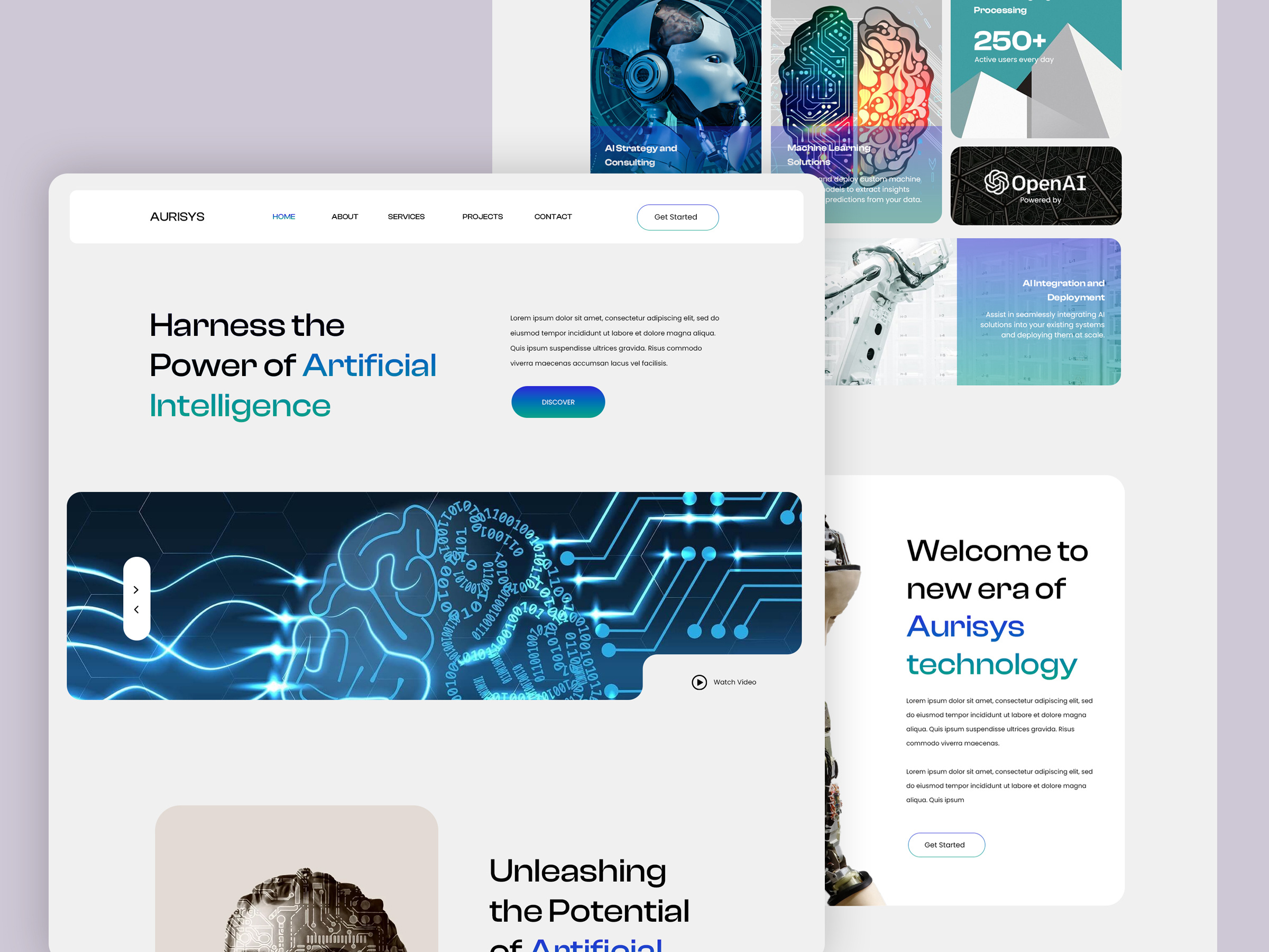 Example of Modern Responsive Web Design