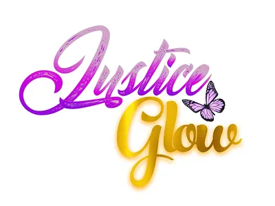 Justice Glow Logo branding graphic design logo