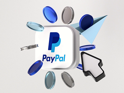 PayPal 3D animation 3d animation app cinema4d motion motion design motion graphics render ui