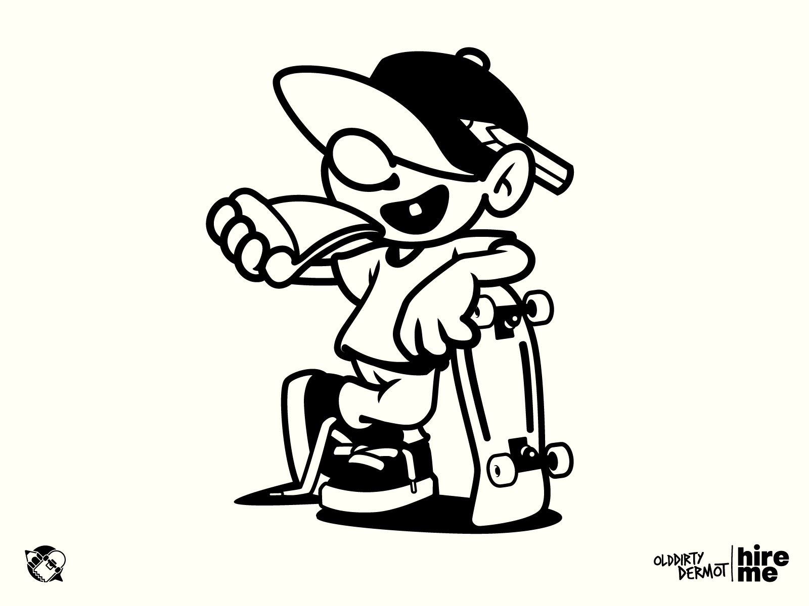 Example of Friday Mascot!