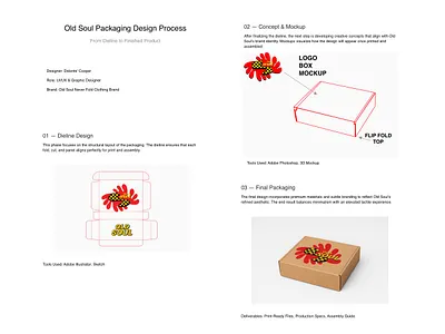 Old Soul Box Mockup branding graphic design logo mockup