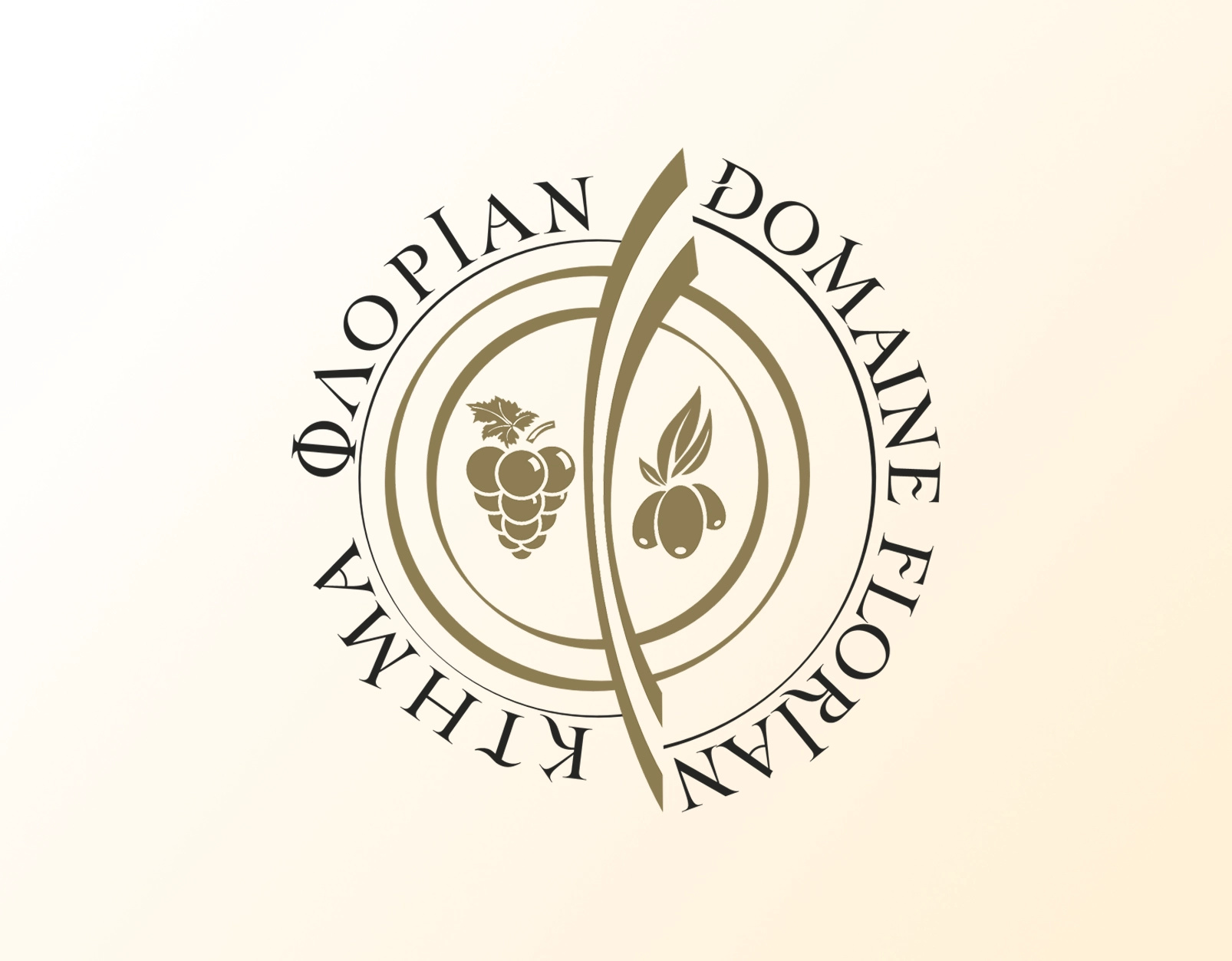 DOMAINE FLORIAN - Brand Identity branding design graphic design logo typography vector