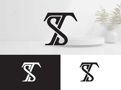 ST clothing logo business logo custom logo design initial logo letter logo logo design minimalist logo monogram logo st clothing logo st custom logo st initial logo st letter logo st logo st luxury logo st urban logo