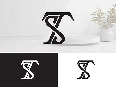 ST clothing logo business logo custom logo design initial logo letter logo logo design minimalist logo monogram logo st clothing logo st custom logo st initial logo st letter logo st logo st luxury logo st urban logo