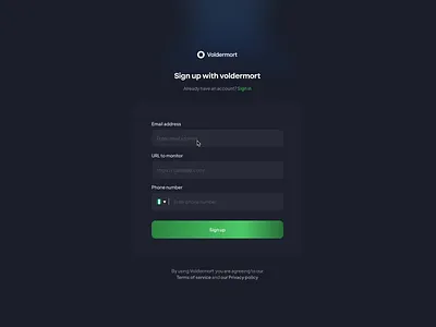 Voldermort Onboarding ai animation figma onboarding uiux web3