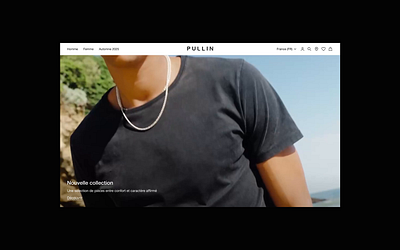 Pullin brand branding e commerce fashion shopify