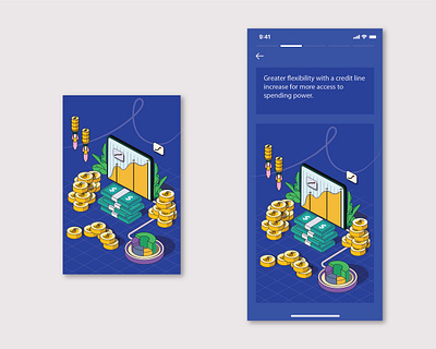 Bank App illustrations