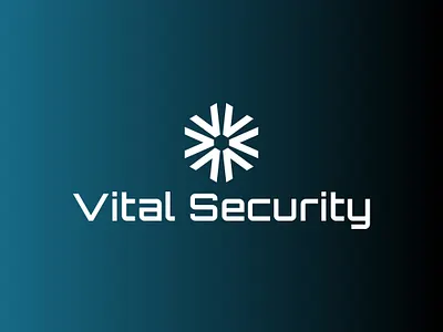 Cyber Security Logo – Vital Security. brand brand logo branding company logo cyber cyber security design graphic design logo logos security