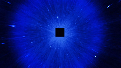 Blue Quantum Tunnel — Web3 Motion Drop By Negimonsters 3d 3d illusration animation blockchain branding crypto design graphic design illustration motion graphics web3