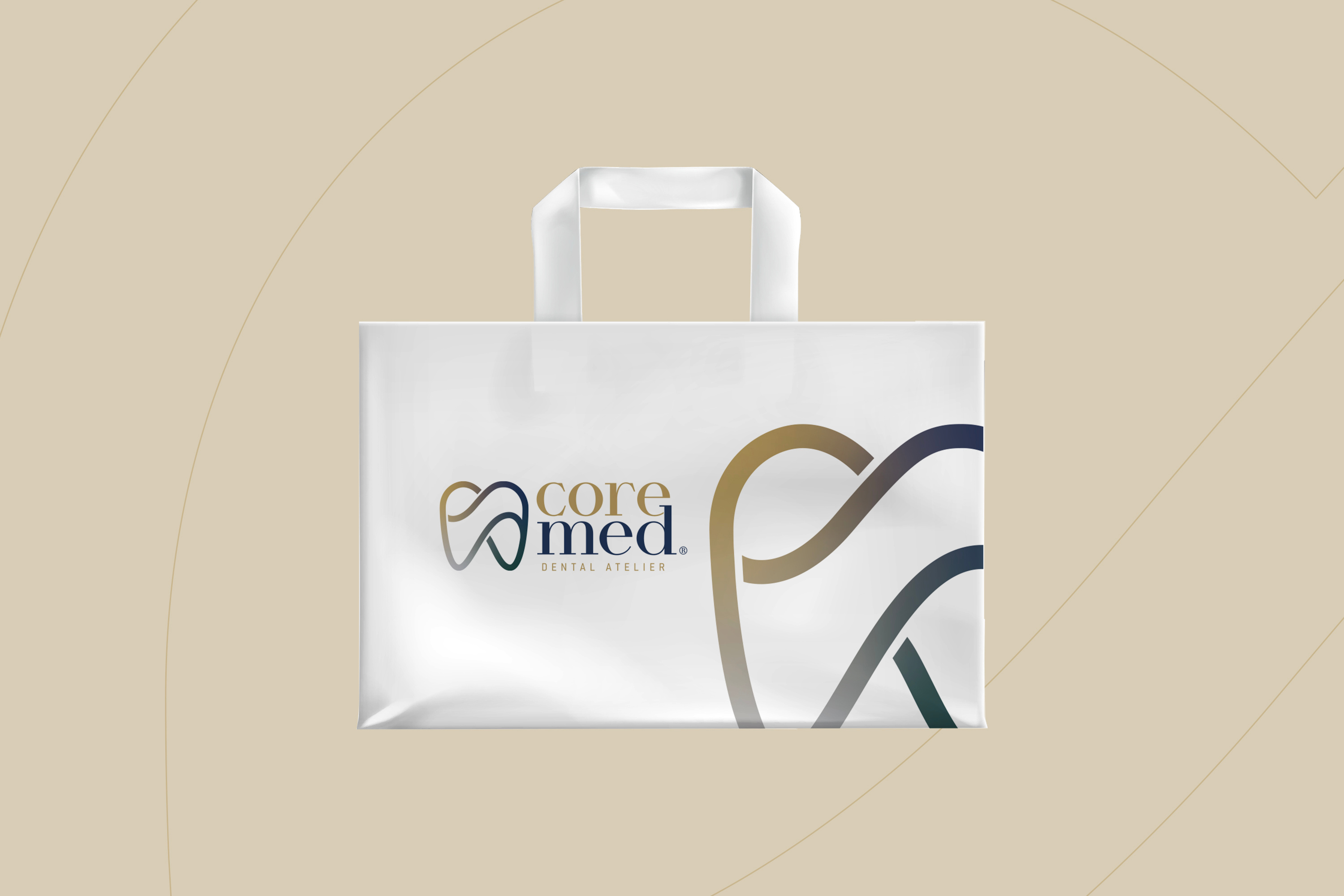 Core Med - Dental Atelier branding design identity logo logodesign