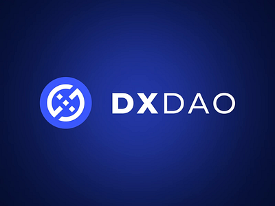 DXdao — Logo Design for Decentralized Governance blockchain brand identity brandidentity branding crypto dao design ethereum governance graphic design identity logo web3