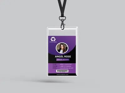 ID Card Design adobe photoshop banner banner templates branding corporate id card design design graphic design id card design logo poster