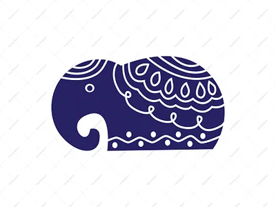 Royal Elephant Logo animal beauty brand branding brandlogo design elephant elephant logo graphic design hand drawn illustration logo logodesign logoforsale logoground pet royal scalebranding vector wildanimal