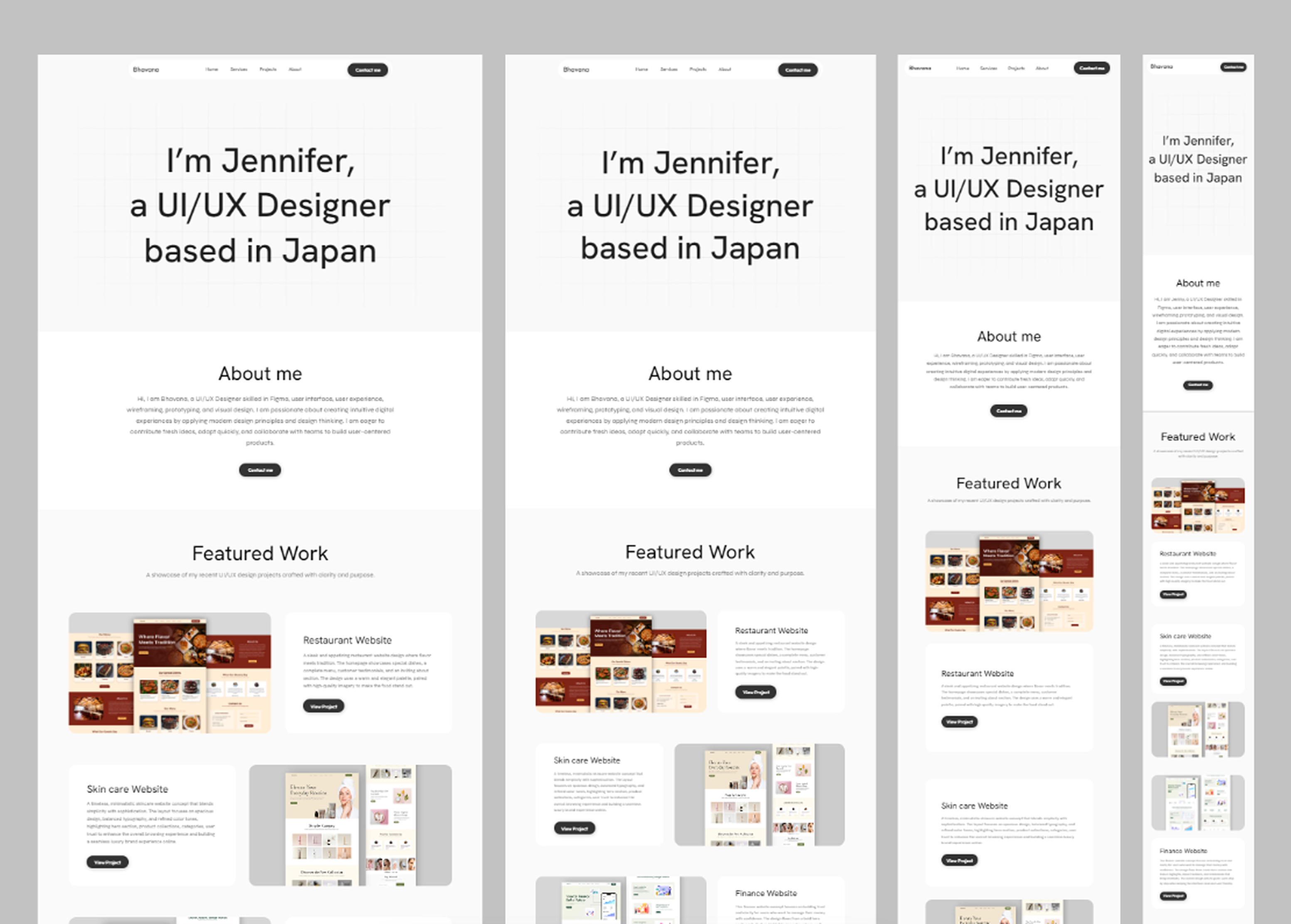 Example of Figma To Framer Websites Design | UI UX
