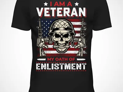 Veteran T-Shirt Design american pride army t shirt army veteran art memorial day design merch design military art military badge design military tshirt patriotic illustration patriotic merch patriotic tshirt patriotic vector soldier graphic tshirt illustration usa flag design usa vector art veteran apparel veteran design veteran tshirt veteran typography