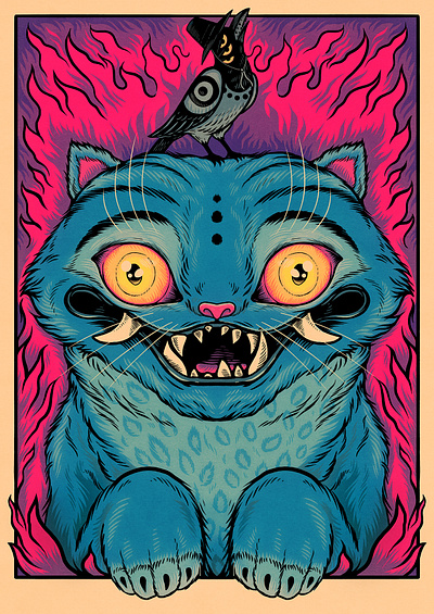 Derpy art derpy tiger drawing fan art illustration kpop demon hunters wacom