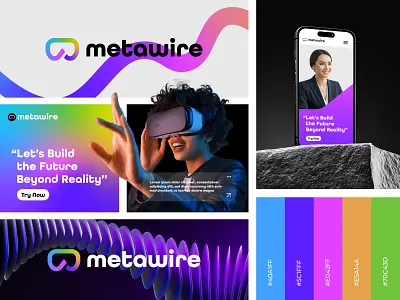 metaverse logo, virtual reality brand identity brand identity branding logo logo design metaverse logo virtual reality virtual reality branding virtual reality logo visual identity vr