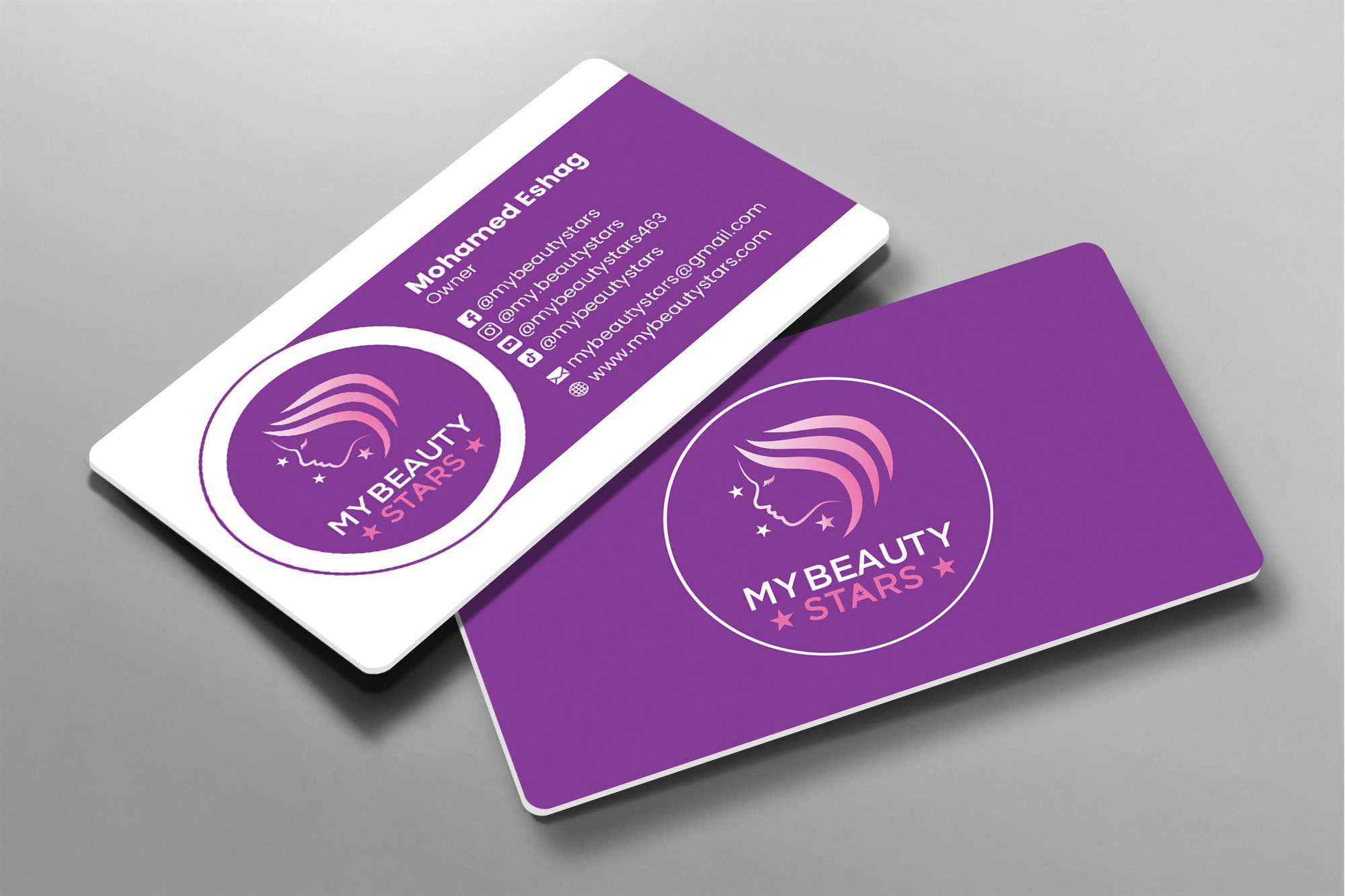 Example of Modern Business Card Design In 24 Hours