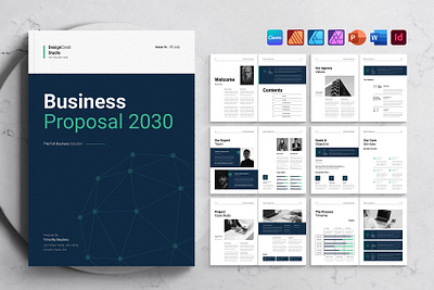 Business Proposal Template business brochure business document business proposal company proposal corporate proposal modern proposal professional proposal project proposal proposal design proposal template