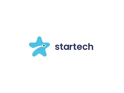 Startech - Logo animation 2d aftereffects animation branding graphic design logo motion graphics star ui ux vektor