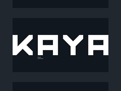 Kaya — Brand Guidelines for AI Recruitment Platform ai blockchain brand guidelines brandidentity branding crypto design graphic design hrtech identity illustration logo product design saas visual language visual system