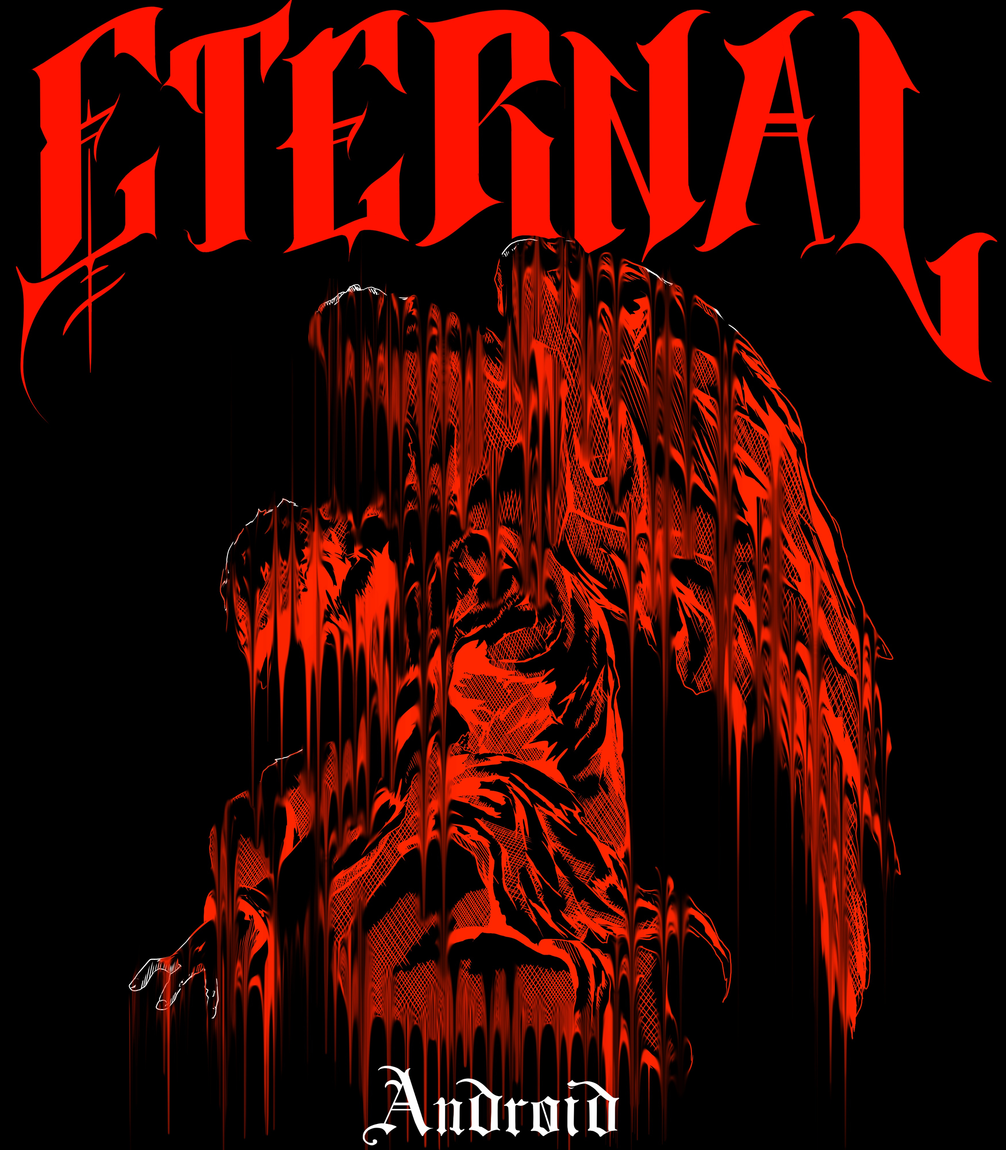 ETERNAL angel art design dibujo graphic design graphic designer illustration lettering motion graphics