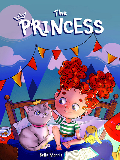 The Princess brand character cartoon character character design design graphic design illustration illustrator photoshop ui