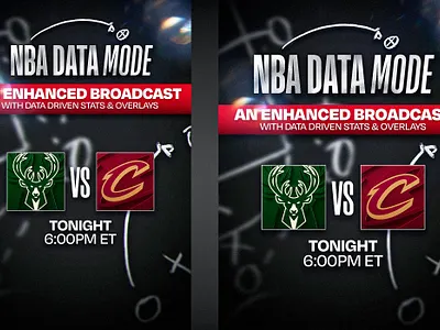 NBA Data Mode - Live Stream adobe adobe photoshop basketball creative design graphic design nba photoshop social social media typography