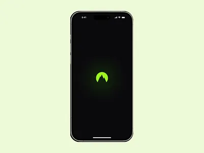 VPN Mobile App animation animation design animation mobile app animation screen animation ui interface ip protection iso vpn minimal design mobile app network security nord vpn privacy proxy security system uiux design vpn vpn app vpn app design vpn mobile app