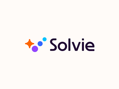Solvie – AI-powered SaaS Logo ai ai logo ai powered b2b crm customer data logo logotype mark modern saas service solution tech tech logo