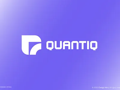 Quantiq - Tech Related Logo Concept agency logo brand guidelines brand identity branding design digital marketing graphic design illustration logo logo design modern logo tech logo ui